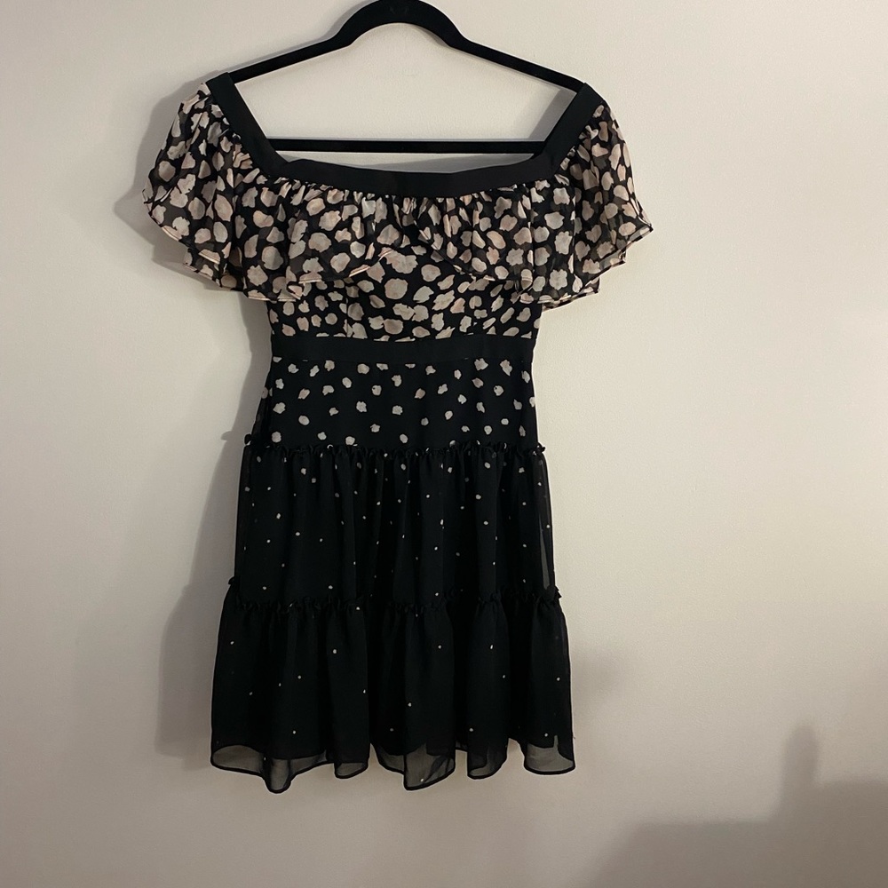 Off shoulder BCBG dress in size 0